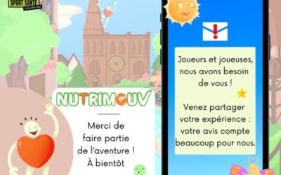 NUTRIMOUV : donnez-nous votre avis !