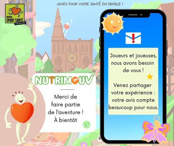 NUTRIMOUV : donnez-nous votre avis !